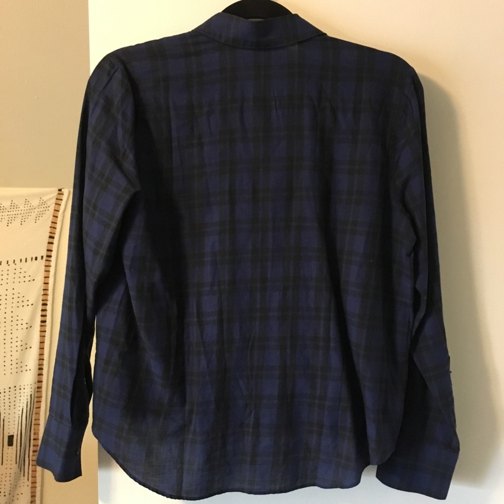 Madewell Wrap-Front Shirt in Arion Plaid - Picture 7 of 7